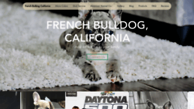 What Frenchbulldogcalifornia.com website looked like in 2021 (2 years ago)