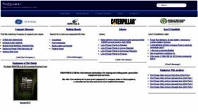 What Findpower.com website looked like in 2021 (2 years ago)
