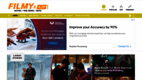 What Filmyzap.com website looked like in 2021 (2 years ago)