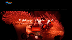 What Fishtankworld.com website looked like in 2021 (2 years ago)