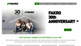 What Fakro.com website looked like in 2021 (2 years ago)
