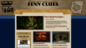What Fennclues.com website looked like in 2021 (2 years ago)
