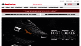 What Footlocker.com.au website looked like in 2021 (2 years ago)