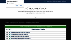 What Futboltv-envivo.com website looked like in 2021 (2 years ago)