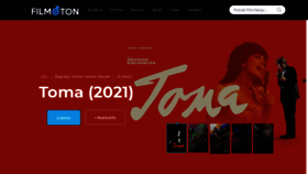 What Filmoton.net website looked like in 2021 (4 years ago)