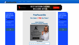 What Freefaucet.biz website looked like in 2021 (2 years ago)