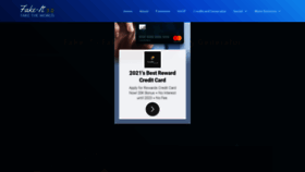 What Fake-it.to website looked like in 2021 (4 years ago)