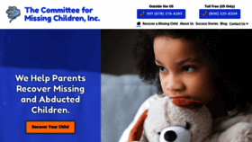 What Findthekids.org website looked like in 2021 (2 years ago)