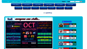What Fodi.com.my website looked like in 2021 (4 years ago)