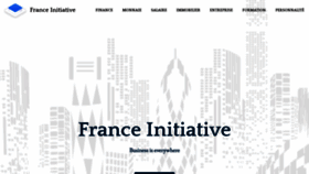 What France-initiative.fr website looked like in 2021 (2 years ago)