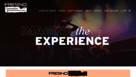 What Fresnoconventioncenter.com website looked like in 2021 (2 years ago)