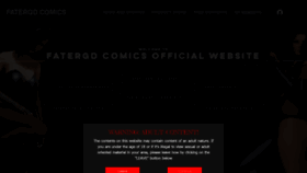 What Fatergdcomics.com website looked like in 2021 (2 years ago)
