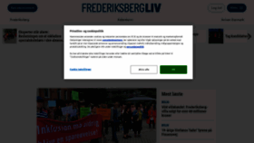 What Frederiksbergliv.dk website looked like in 2021 (2 years ago)