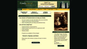 What Familycentral.net website looked like in 2021 (2 years ago)