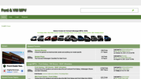 What Fordmpv.com website looked like in 2021 (2 years ago)