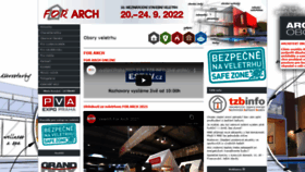 What Forarch.cz website looked like in 2021 (2 years ago)