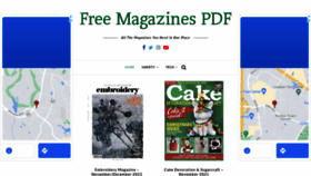 What Freemagazinespdf.com website looked like in 2021 (2 years ago)