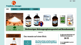 What Friedliche-loesungen.org website looked like in 2021 (2 years ago)