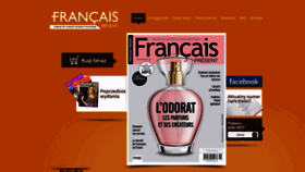 What Francais.edu.pl website looked like in 2021 (2 years ago)