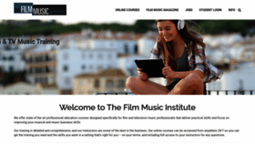 What Filmmusicmag.com website looked like in 2021 (2 years ago)