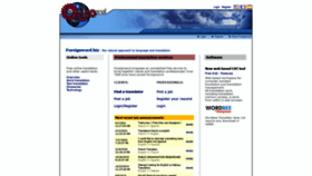 What Foreignword.biz website looked like in 2021 (2 years ago)