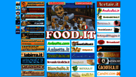 What Food.it website looked like in 2021 (2 years ago)