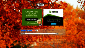 What Freeproxyweb.net website looked like in 2021 (2 years ago)