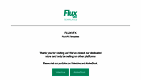 What Fluxvfx.com website looked like in 2021 (2 years ago)