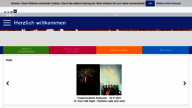 What Friedrichsdorf.de website looked like in 2021 (2 years ago)
