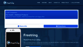 What Freetring.com website looked like in 2021 (2 years ago)