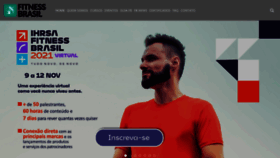 What Fitnessbrasil.com.br website looked like in 2021 (2 years ago)