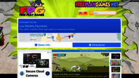 What Freeplaygames.net website looked like in 2021 (4 years ago)