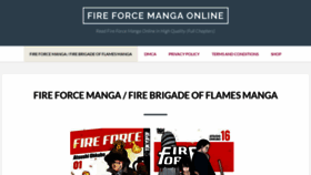 What Fireforcemangaonline.com website looked like in 2021 (2 years ago)