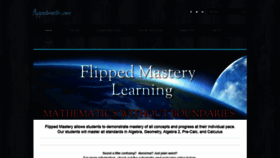 What Flippedmath.com website looked like in 2021 (2 years ago)