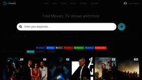 What Flixhq.ru website looked like in 2021 (2 years ago)
