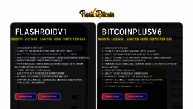 What Flash4bitcoin.com website looked like in 2021 (2 years ago)