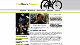 What Findbicycleshops.net website looked like in 2021 (2 years ago)