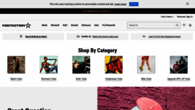 What Footaction.com website looked like in 2021 (2 years ago)