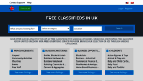 What Free-classifieds.co.uk website looked like in 2021 (2 years ago)