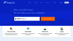 What Freessl.org website looked like in 2021 (2 years ago)