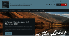 What Friendsofthelakedistrict.org.uk website looked like in 2021 (2 years ago)