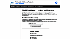 What Findip-address.com website looked like in 2021 (2 years ago)