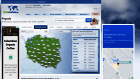 What Freemeteo.pl website looked like in 2021 (2 years ago)
