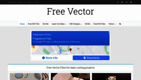 What Freevector.us website looked like in 2021 (2 years ago)