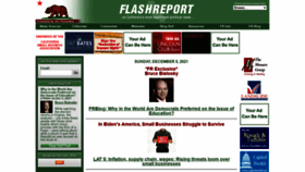 What Flashreport.org website looked like in 2021 (2 years ago)