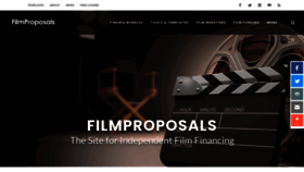 What Filmproposals.com website looked like in 2021 (2 years ago)
