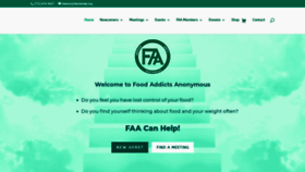 What Faacanhelp.org website looked like in 2021 (2 years ago)