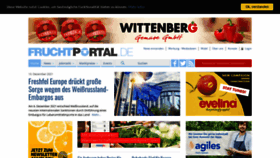 What Fruchtportal.de website looked like in 2021 (2 years ago)