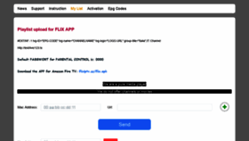 What Flixapp.tv website looked like in 2021 (2 years ago)