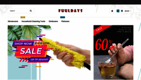 What Fuuldays.com website looked like in 2021 (2 years ago)